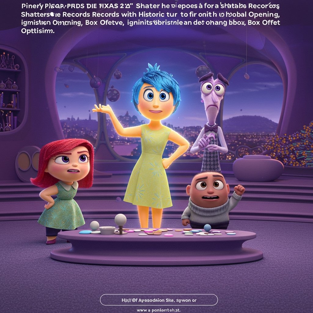 Pixar's 'Inside Out 2' Shatters Records with Historic Global Opening, Igniting Box Office Optimism