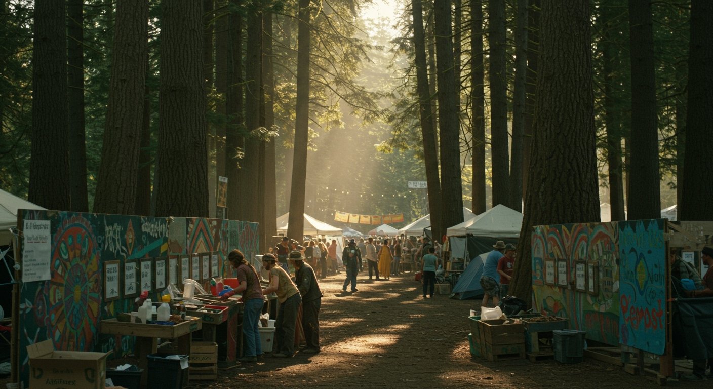 Oregon Country Fair’s Counterculture Roots: Pioneering Environmental Stewardship for Modern Events