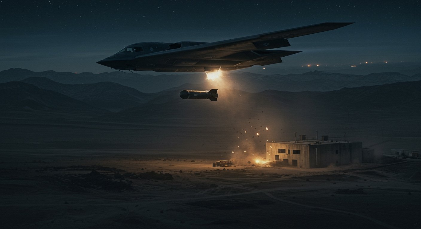 US Launches Historic B-2 Strike on Iran Nuclear Facilities Amid Escalating Tensions
