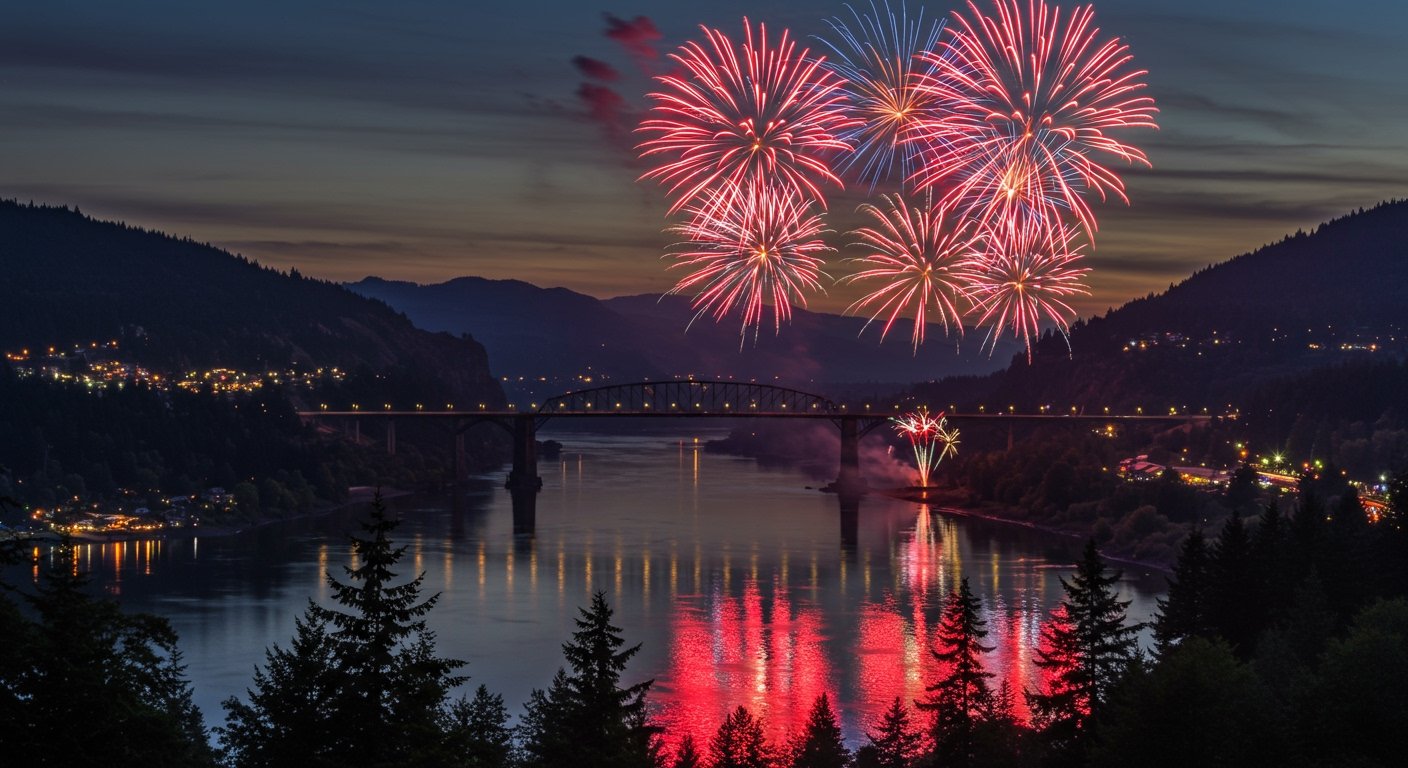 Columbia River Gorge Communities Detail Extensive July 4, 2025 Celebration Plans