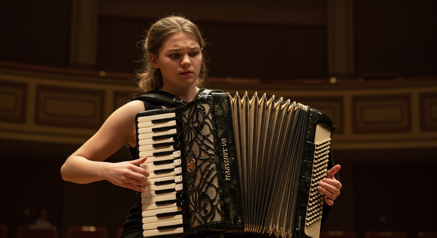 Eugene Teen Accordion Prodigy Maria Telesheva Rises to Global Acclaim