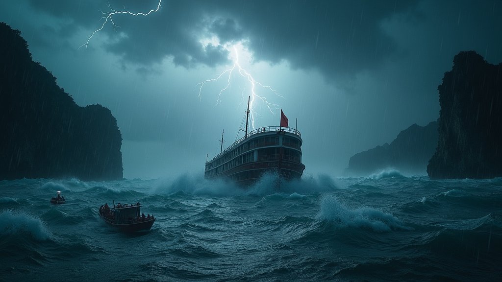 Ha Long Bay Tragedy: Tourist Boat Capsizes in Vietnam, Leaving Dozens Dead