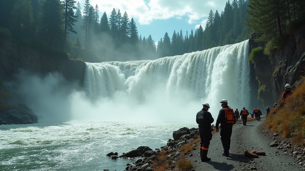 One Dead, Two Missing After Group Swept Over Oregon Waterfall