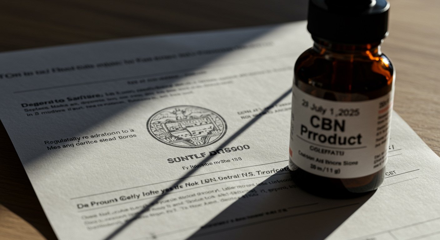 Oregon Mandates Ban on Artificially Derived CBN Products Starting July 1, 2025