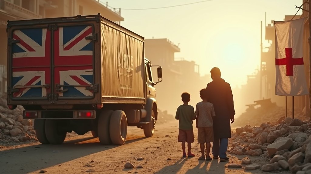 UK Pledges Aid, Child Evacuations from Gaza Following Discussions with European Allies
