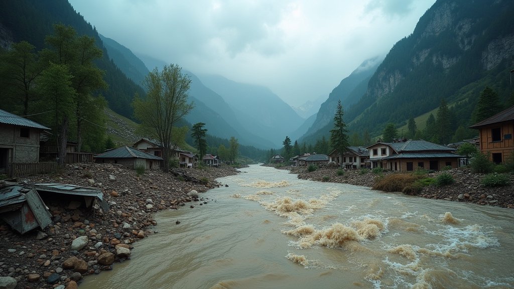 Kashmir Reels: Deadly Flash Floods Claim At Least 37 Lives Amid Torrential Downpour