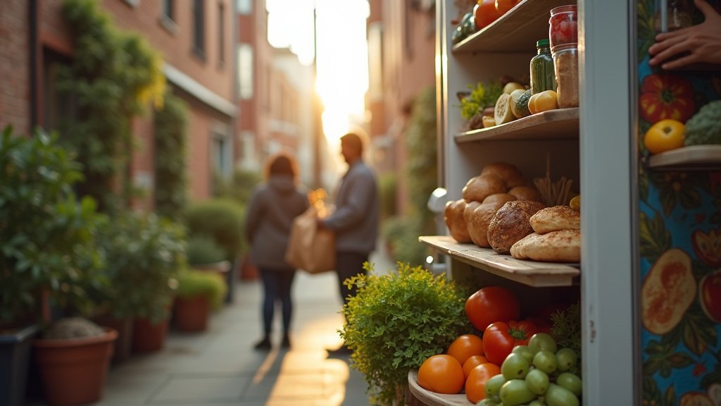 Neighborhood Sharing Movements Trend: Clothing Swaps & Community Fridges Address Modern Needs
