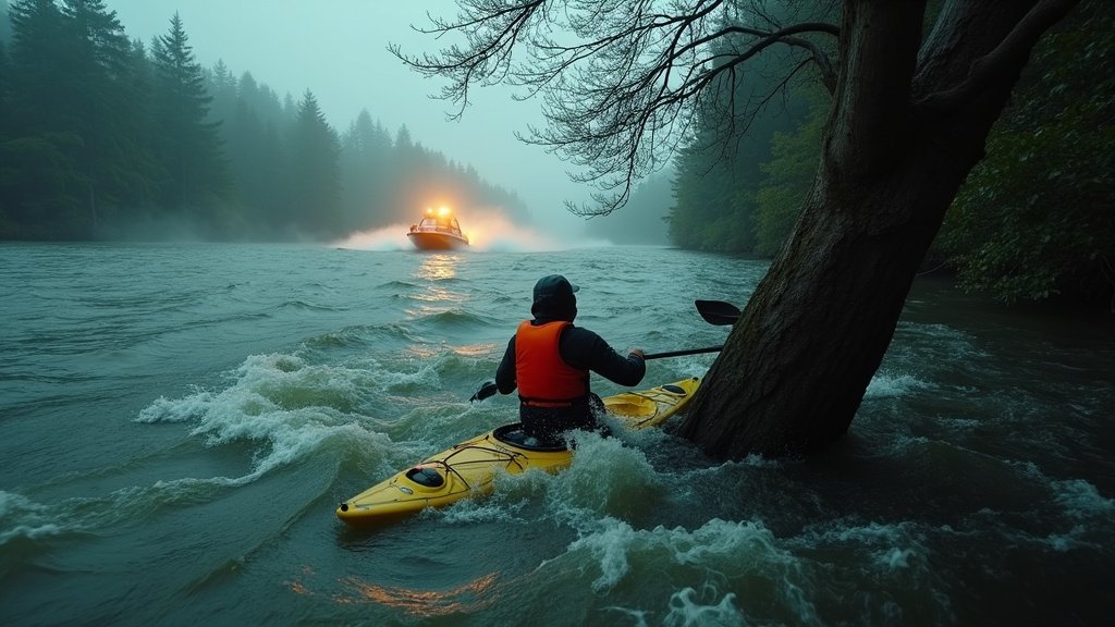 Oregon Kayaker Rescued from Willamette River’s Swift Currents